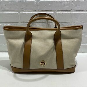 NEW -  Michael Kors - Luisa - MED Satchel Purse Tote - Pale Peanut